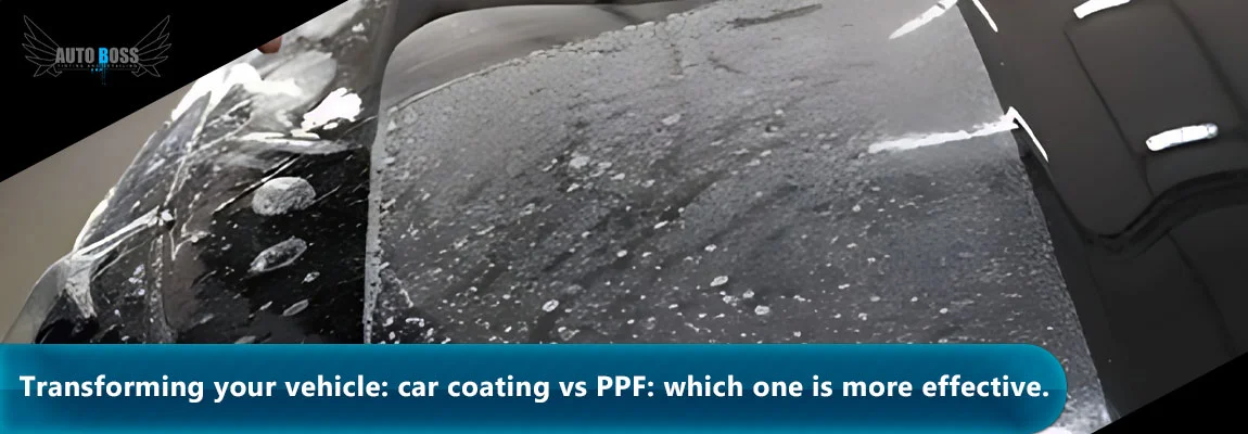 car coating vs PPF