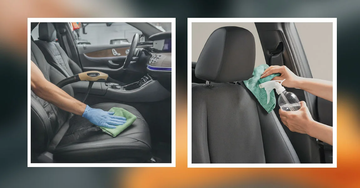 Sanitize the seats of your car 